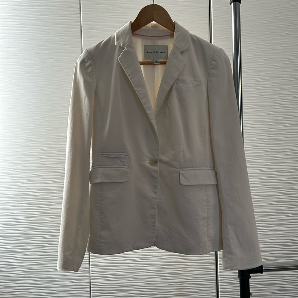 White Classic Jacket - image 1
